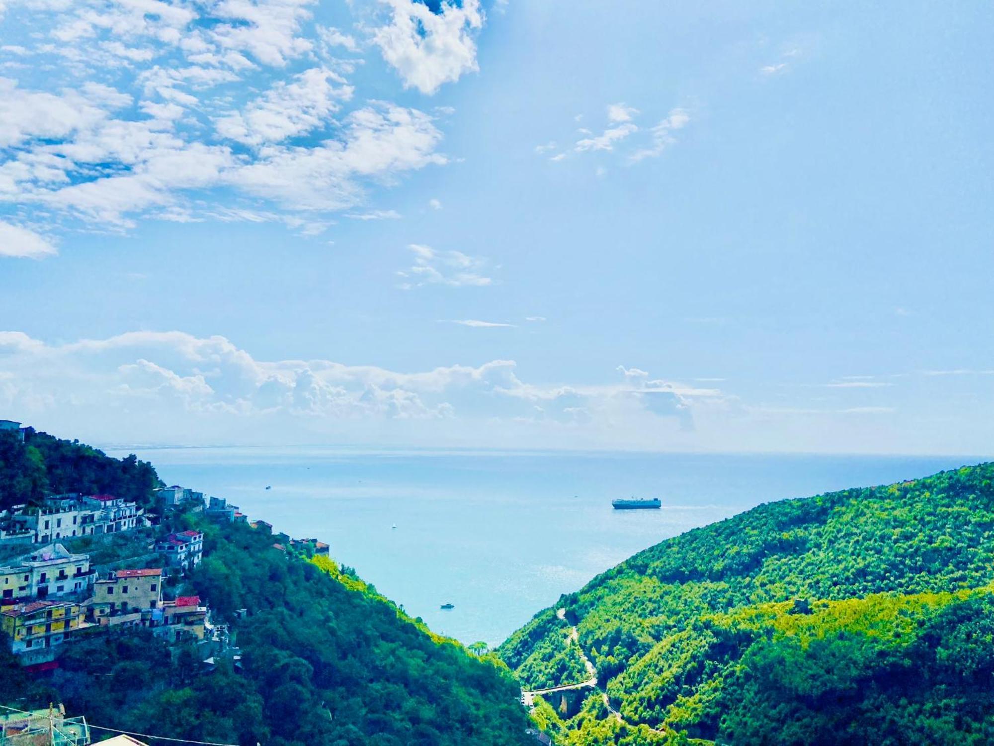 Borgo Virginia - Sea View In Amalfi Coast Lejlighed Vietri Eksteriør billede