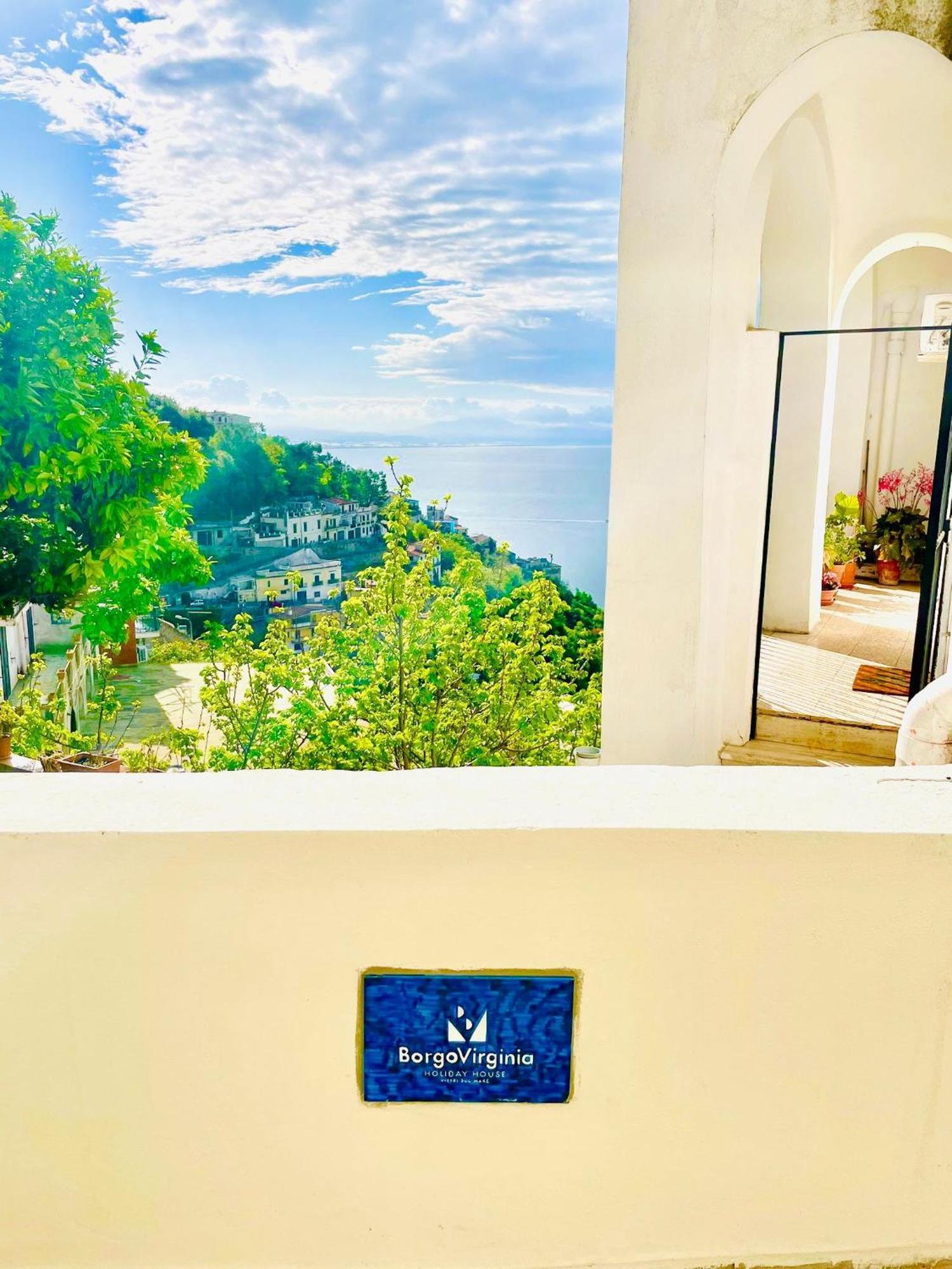 Borgo Virginia - Sea View In Amalfi Coast Lejlighed Vietri Eksteriør billede