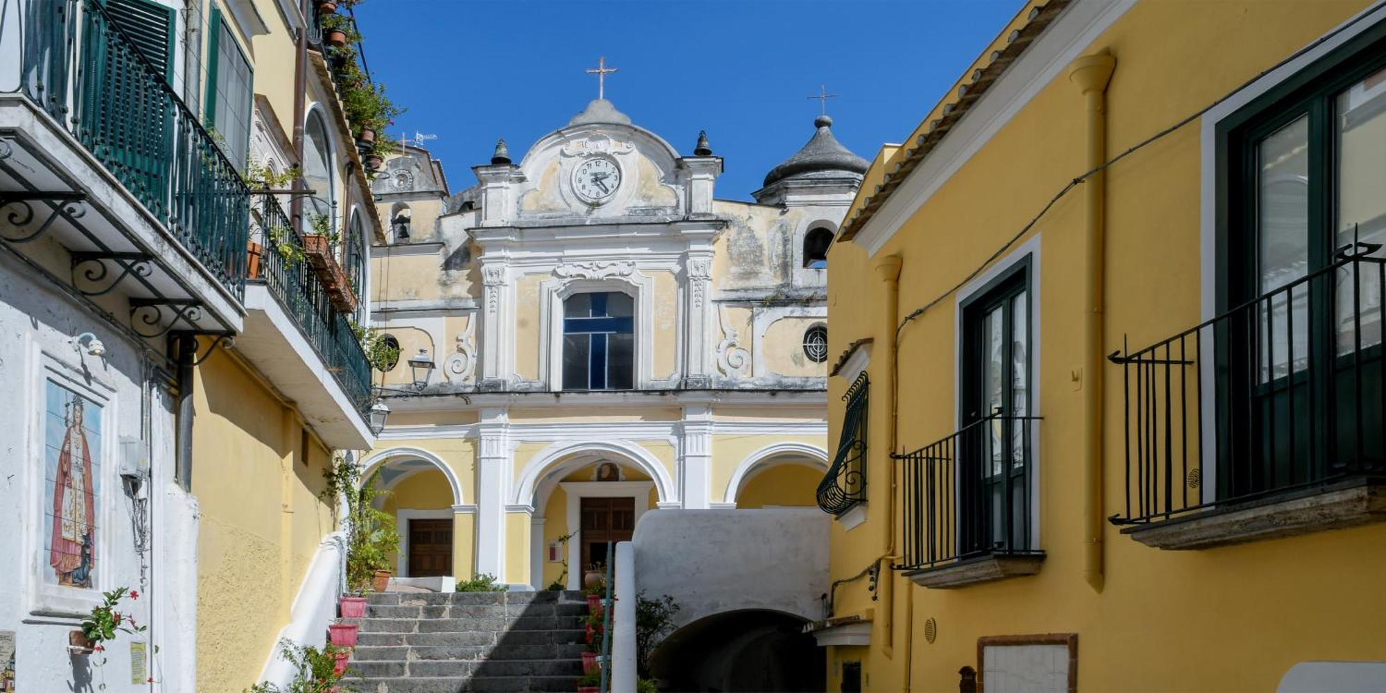 Borgo Virginia - Sea View In Amalfi Coast Lejlighed Vietri Eksteriør billede