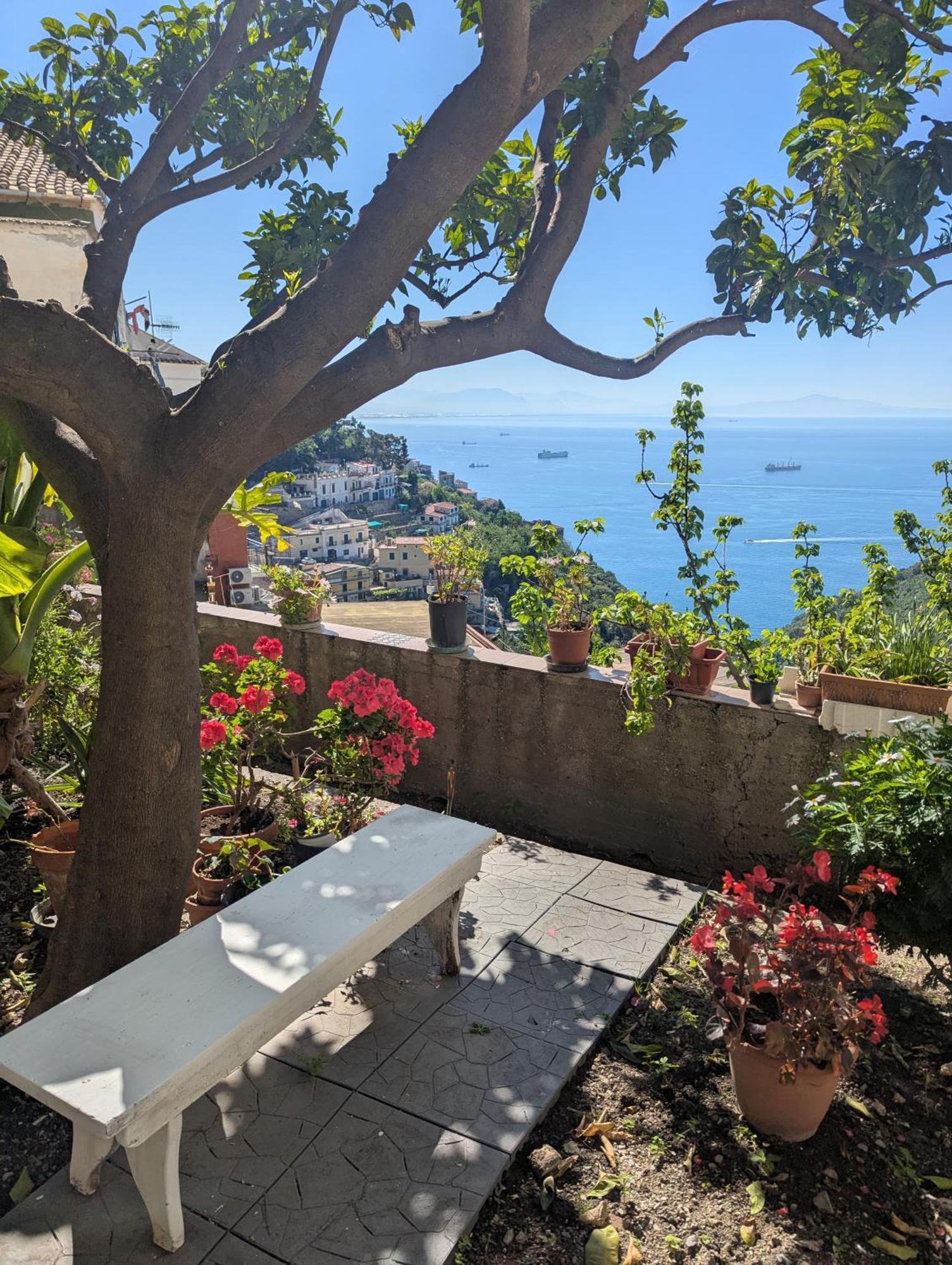 Borgo Virginia - Sea View In Amalfi Coast Lejlighed Vietri Eksteriør billede